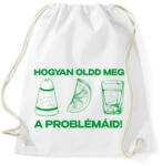 printfashion TEQUILA - Sportzsák, Tornazsák - Fehér (17422376)