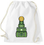 printfashion Dob karácsonyfa - Sportzsák, Tornazsák - Fehér (16997237)