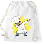 printfashion Szakács dab - Sportzsák, Tornazsák - Fehér (17097135)