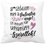 printfashion Minden nap ugyanúgy szeretlek - Párnahuzat, Díszpárnahuzat - Fehér (17264977)