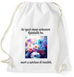 printfashion Gyerek szemmel - Sportzsák, Tornazsák - Fehér (17320832)