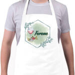 printfashion Ferencn névnapi minta - Kötény - Fehér (16898432)
