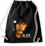 printfashion Alice in borderland arisu fehér - Sportzsák, Tornazsák - Fekete (17240407)
