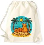 printfashion Napozó deguk - Sportzsák, Tornazsák - Natúr (17449477)