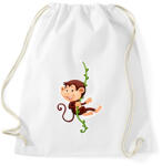 printfashion Majom - Sportzsák, Tornazsák - Fehér (16969862)