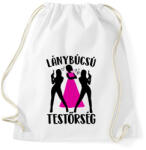 printfashion Lánybúcsú testőrség - Sportzsák, Tornazsák - Fehér (17468938)