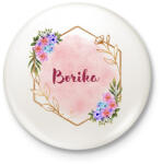 printfashion Borika - Kitűző, hűtőmágnes - Fehér (16899722)