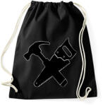 printfashion Asztalos - Sportzsák, Tornazsák - Fekete (17452167)