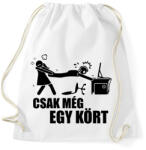 printfashion Csak még 1 kört - Sportzsák, Tornazsák - Fehér (17035260)