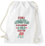 printfashion Ez csak a csomagolás az igazi ajándékod a póló alatt van - Sportzsák, Tornazsák - Fehér (17226808)
