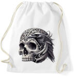 printfashion Koponya - Sportzsák, Tornazsák - Fehér (17196471)