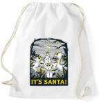 printfashion Karácsonyi dínók - Sportzsák, Tornazsák - Fehér (16987336)