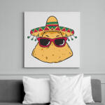 printfashion Mexikói nachos - Vászonkép - Fehér (17168160)