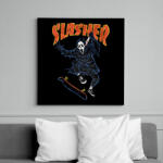 printfashion Slasher - Vászonkép - Fekete (16900059)