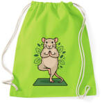 printfashion Rat yoga - Sportzsák, Tornazsák - Limezöld (17443880)