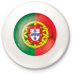 printfashion Portugál labda - Kitűző, hűtőmágnes - Fehér (17088457)