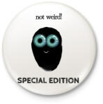 printfashion Boo special edition - Kitűző, hűtőmágnes - Fehér (17325618)