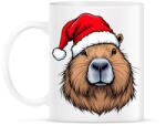 printfashion Karácsonyi capybara - Bögre - Fehér (16959797)