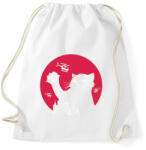 printfashion Catzilla - Sportzsák, Tornazsák - Fehér (17117708)