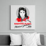 printfashion Nagyító alatt MJ 5 - Vászonkép - Fehér (17233522)