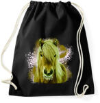 printfashion ló arc 4 - Sportzsák, Tornazsák - Fekete (17249857)