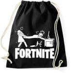 printfashion Fortnite - Sportzsák, Tornazsák - Fekete (17038737)
