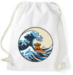 printfashion Szörfözés - Sportzsák, Tornazsák - Fehér (17111409)