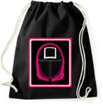 printfashion Squid Game - Sportzsák, Tornazsák - Fekete (17309235)