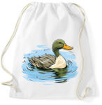 printfashion Kacsa - Sportzsák, Tornazsák - Fehér (17126585)