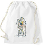 printfashion Lovag - Sportzsák, Tornazsák - Fehér (17138084)