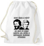 printfashion Bud Spencer és Terence Hill (Hogy bírod a piát? ) - Sportzsák, Tornazsák - Fehér (16946012)