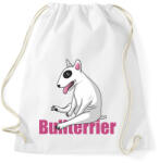 printfashion Bullterrier - Sportzsák, Tornazsák - Fehér (17294384)