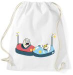 printfashion Dodzsemező tojások - Sportzsák, Tornazsák - Fehér (17029084)