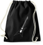 printfashion Gitár - Sportzsák, Tornazsák - Fekete (17431477)