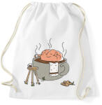 printfashion Kávé - Sportzsák, Tornazsák - Fehér (17317234)
