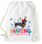 printfashion Tacskó - Sportzsák, Tornazsák - Fehér (17188122)