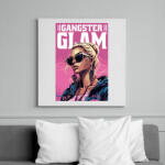 printfashion Gengszter glam - Vászonkép - Fehér (17133517)
