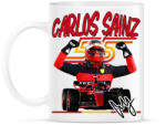 printfashion Carlos Sainz Ferrari - Bögre - Fehér (17312137)