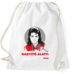 printfashion Nagyító alatt MJ 7 - Sportzsák, Tornazsák - Fehér (17232756)