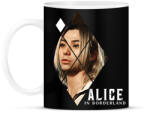 printfashion Alice in borderland shuntaro fehér - Bögre - Fekete (17241553)