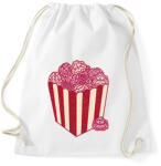printfashion Agy popcorn - Sportzsák, Tornazsák - Fehér (17077332)