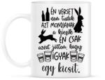 printfashion Én verset nem tudok - Bögre - Fehér (17390934)