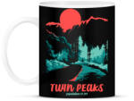 printfashion twin peaks - Bögre - Fekete (17243353)