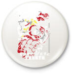 printfashion One Piece Gear 4 - Kitűző, hűtőmágnes - Fehér (17412232)