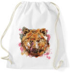 printfashion Medve - Sportzsák, Tornazsák - Fehér (17057859)