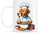 printfashion Szakács kutya - Bögre - Fehér (17084733)