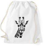 printfashion Zsiráf - Sportzsák, Tornazsák - Fehér (17117710)