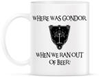 printfashion Where was Gondor? (sör) - Bögre - Fehér (16968307)