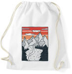 printfashion Túrázás - Sportzsák, Tornazsák - Fehér (17177123)