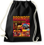 printfashion Brainrot Italy Choose your fighter - Sportzsák, Tornazsák - Fekete (17434177)